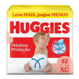 FRALDA HUGGIES MAXIMA PROTE��O XG 82UN