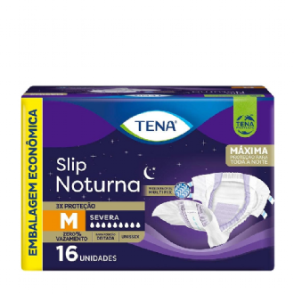 FRALDA GERI�TRICA TENA NOTURNA M 16 UNIDADES