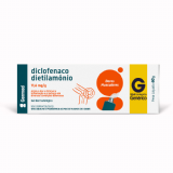 DICLOFENACO DIETILAMNIO GEL CREME 10MG/G 60G