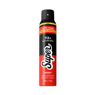 DESODORANTE SUPER CIMED ENERGY 250ML LEVE MAIS PAGUE MENOS