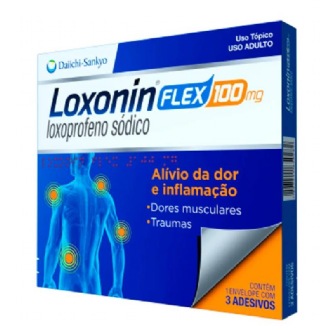 LOXONIN FLEX 100MG 3 UNIDADES