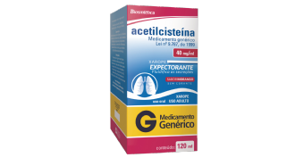 ACETILCISTENA GENRICO BIOSINTTICA ACH 40MG 120ML XAROPE ADULTO + COPO MEDIDOR
