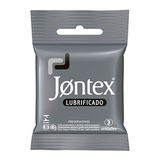 PRESERVATIVO FB JONTEX LUBRIFICADO 3 UNIDADES
