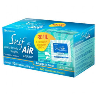 Snif Air Infantil Com 30 Envelopes com 240ml 
