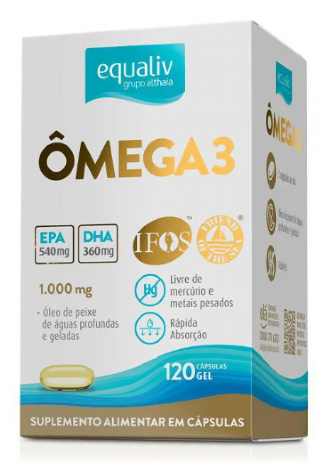 �mega 3 Equaliv 1000mg com 120 C�psulas