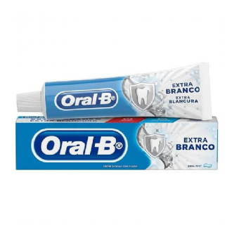 CREME DENTAL ORAL B  EXTRA BRANCO 70G