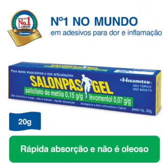 SALONPAS GEL 20 GRAMAS