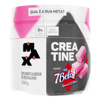 Creatina Max Titanium 300g Sabor 7Belo