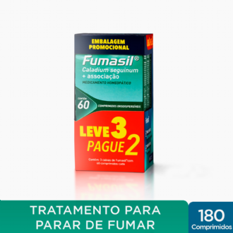 FUMASIL 20DH 60 COMPRIMIDOS LEVE 3 E PAGUE 2