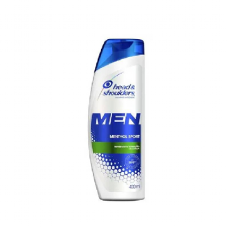 SHAMPOO HEAD & SHOULDERS MEN MENTHOL SPORT 400ML