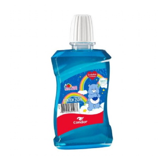 ENXAGUANTE BUCAL CONDOR URSINHOS CARINHOSOS AZUL 250ML