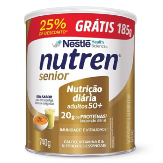NUTREN SENIOR SEM SABOR 740G