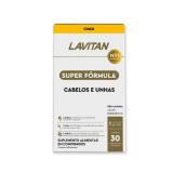 LAVITAN SUPER FORMULA CABELOS E UNHAS 30 COMPRIMIDOS