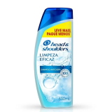 SHAMPOO HEAD & SHOULDERS LIMPEZA EFICAZ 650ML