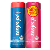 KIT TALCO DESODORANTE PARA OS P�S TENYS BARUEL  ORIGINAL + WOMAN 100G