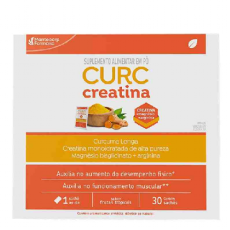 Creatina Farmasa Curc Frutas Tropicais 30 Envelopes 7,3g em P�