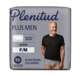 FRALDA GERIATRICA PLENITUD MEN P/M 16UN