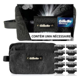 Kit Gillette Mach3 10 cargas + Necessaire