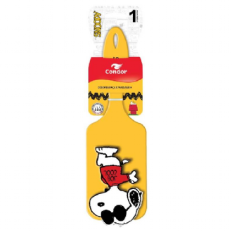 ESCOVA DE CABELO CONDOR RAQUETE SNOOPY 1UN
