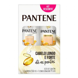 KIT SHAMPOO PANTENE 175ML + CODICIONADOR 175ML HIDRATA��O