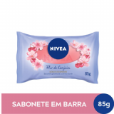 SABONETE EM BARRA NIVEA FLOR DE CEREJEIRA E LEOS ESSENCIAIS 85G