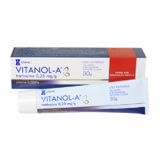 VITANOL-A 0,025% CREME STIEFEL GSK 30G | Drogão Super