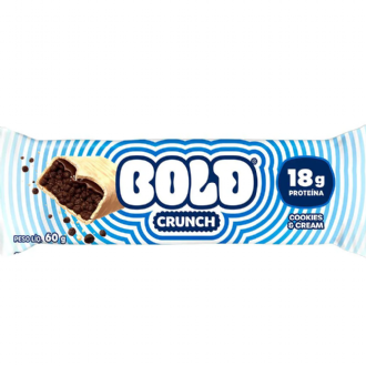 Barra de Protena Bold Crunch Cookies & Cream 60g