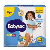 FRALDAD BABYSEC ULTRASEC XXXG 42UN