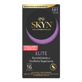 PRESERVATIVO BLOWTEX SKYN SINTA TUDO ELITE 16 UNIDADES