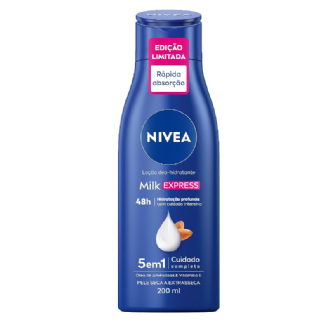 LO��O HIDRATANTE NIVEA MILK EXPRESS 200ML