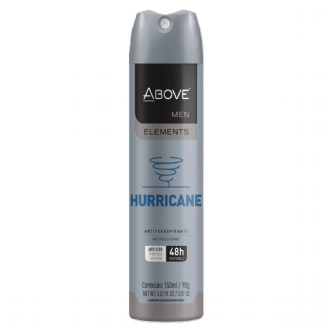 DESODORANTE ABOVE  AEROSOL ELEMENTS HURRICANE 90G