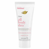 DESODORANTE EM CREME DOVE ALL BODY DEO RASPBERRY E ROSE 75G