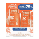 Kit Cenoura & Bronze Protetor Solar 200ml+ Protetor Solar  FPS50 110ml