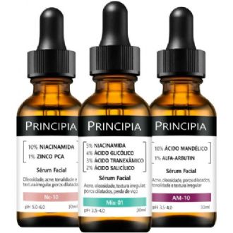 KIT SRUM FACIAL NC-10 + MIX-01 + AM-10 PRINCIPIA 30ML CADA