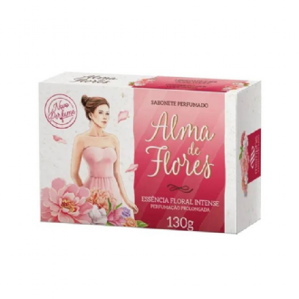 SABONETE ALMA DE FLORES FLORAL INTENSE 130G