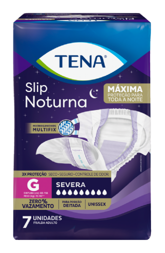 FRALDA GERITRICA TENA SLIP NOTURNA TAMANHO G