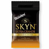 PRESERVATIVO BLOWTEX SKYN EXTRA GRANDE 3 UNIDADES