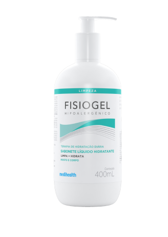 SABONETE LQUIDO CORPORAL FISIOGEL TERAPIA DE HIDRATAO DIRIA COM 400ML