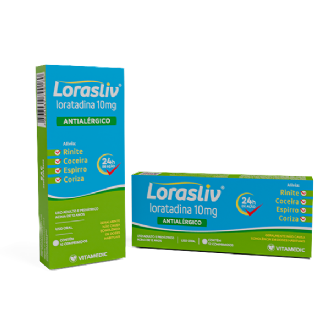 LORASLIV 10MG 12 COMPRIMIDOS