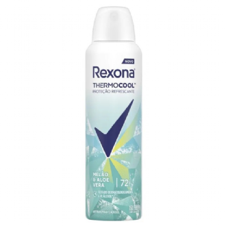 Desodorante Antitranspirante Thermocool Aerosol Mel�o & Aloe Vera Rexona 150ml