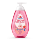 Sabonete L�quido de Glicerina Frutas Vermelhas Johnsons Baby 400ml