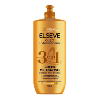 CREME MILAGROSO ELSEVE �LEO EXTRAORDIN�RIO 500ML