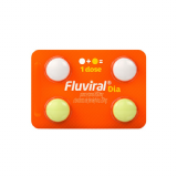 FLUVIRAL DIA  4 CPROMPRIMIDOS