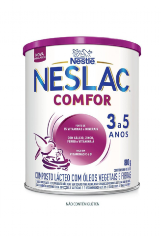 COMPOSTO L�CTEO NESLAC COMFOR 800G