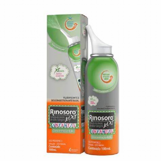 RINOSORO JET XT INFANTIL 0,9% SPRAY JATO SUAVE 100ML