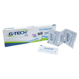 Tiras Reagentes Vita Individual - G-Tech 50 unidades