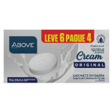 SABONETE ABOVE CREAM ORIGINAL 75GR LEVE 6UN PAGUE 4UN