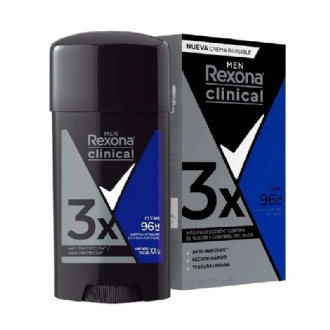 DESODORANTE REXONA CREME MEN CLINICAL CLEAN 58G