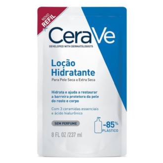 LOO HIDRATANTE CERAVE SEM PERFUME REFIL 237ML