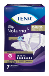 FRALDA GERITRICA TENA SLIP NOTURNA TAMANHO G